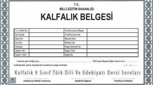 Kalfalık 9 Sınıf Türk Dili Ve Edebiyatı Dersi Soruları