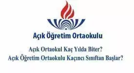 Açık Ortaokul Kaç Yılda Biter